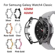 For Samsung Galaxy Watch 4 classic, 42mm 46mm soft silicone TPU protective case