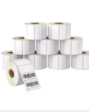 10 Rolls BETCKEY Premium Shipping Multi-Use Printer Labels Zebra/Rollo 2" X 1"