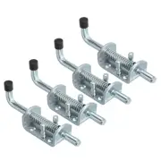 4Pcs Spring Loaded Latch Pin 6.5" Iron Security Latch Sliding Barrel Bolt Lock
