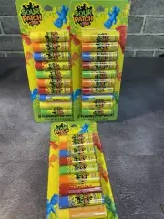 Sour Patch Kids 10 Pack Flavored Lip Balms Lot Of 3 PackOrange Strawberry Lemon