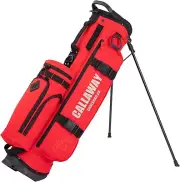 Callaway Golf Men's Stand Caddy Bag STN LAIDBACK 23 Red 7.5 x 47 inch 2.2kg New