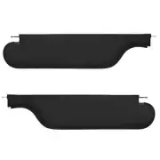 For Chevy monte carlo Sunvisors Sun Visor Black Pair New 1970