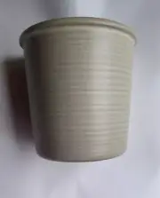 Target Threshold Studio McGee Small Ceramic Glaze Planter Beige Flower Garden