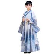 Boys Ancient Chinese Hanfu Tang Style Cosplay Costume Traditional Outfit