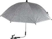 IWOWHERO Cart Sun Umbrella Pushchair Parasol for Protection Clip Stroller Umbrella Color for Outdoor Cart Supplies and Travel