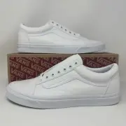 VANS Old Skool True White Low Top Skate Shoe Classic Men's Size 13 VN000D3HW00