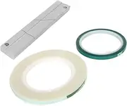 1/4 10 Inch Tape Splicing Block, Professional Open Reel to Reel Tape Block, with Connection Plate, Leader Tape, Splicing Tape, CNC Tape Splicier for Revoxsonido