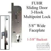 Hoppe FUHR Multipoint Lock 3 Hook Mortise Multipoint Lock For Sliding Doors
