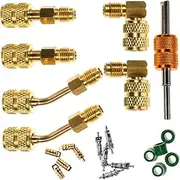Zerodeko 1Set Mini Split Adapter Kit Conversion Set for Air Conditioning Refrigeration Systems Durable Resistant Compatible with Various Models Safe Reliable Operation