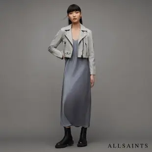 【ALLSAINTS】經典率性羊皮騎士皮衣外套飛行員外套 ML023X(舒適版型)