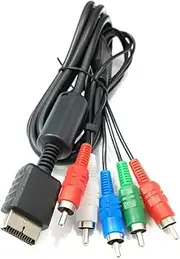 AIMALL 1.8M High-Definition Audio/Video Component Cable for Sony PS2 & PS3, Premium Quality for Sharp Video & Sound Output