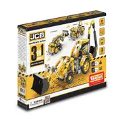 Engino Creative Builder Machinery Set Backhoe Loader Kids Pretend Fun Toy 6y+