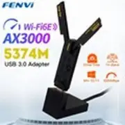 USB 3.0 Wifi Adapter 3000mbps Tri Band 2.4g/5g/6ghz Wireless Network Card Driver