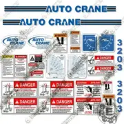 Fits Auto Crane 3203PRX Decal Kit Crane Truck Replacement Stickers