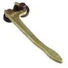 Tray side left-hand zinc plated latch + casting