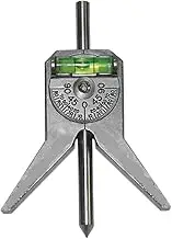 Homoyoyo Center Marking Tool Center Tool Tube Finding Centering Center Find Tool Center Find Marker Locator Center Tool Center for Metal Center Carbon Steel