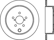 StopTech Disc Ultra-Premium Brake Rotor for 08 -14 Subaru Impreza 120.47029CRY (for: Subaru)
