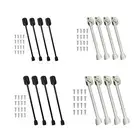 4 Pieces Table Legs Stable Foldable Table Leg Sturdy Heavy Duty Portable for
