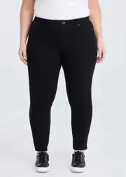 [Virtuelle] Taking Shape Petite New Bestfriend Jegging Size 16 in Black, Cotton - Plus Size Women's Petite Plus Black