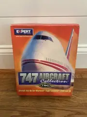 Vintage Expert Software 747 Aircraft Collection Microsoft Flight Simulator Big B