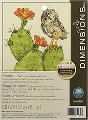 Dimensions Prickly Owl Counted Cross Stitch Kit