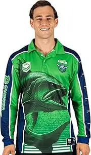 NRL 'Barracuda' Fishing Shirt - Canberra Raiders - Youth - Polo