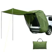 Tailgate Shade Awning Tent Outdoor Car Canopy Sun Shade SUV Camping Travel MPV