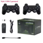M8 4K Retro Game Console with 2 Wireless Controllers for PS1 Games