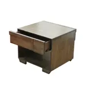 Saga Lamp Table - Antique
