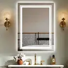 Anti-fog LED Bathroom Mirror LED Stepless Dimming Mirror Vertically Horizontally