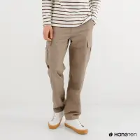 在飛比找momo購物網優惠-【Hang Ten】男裝-REGULAR FIT口袋工作褲(