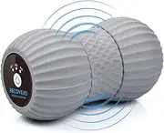 Recovero Smart Foam Roller - Deep Tissue Massage with 4 Vibration Settings - USB Rechargeable, Auto Shut-off - Muscle Recovery & Pain Relief
