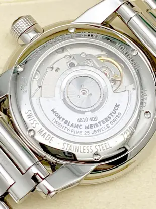 重序名錶 MONTBLANC 萬寶龍 TIMEWALKER 時光行者 105962 黑色面盤 自動上鍊腕錶
