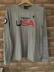 NWT POLO Ralph Lauren 2022 USA Olympic Team Long Sleeve Pullover Shirt Size L