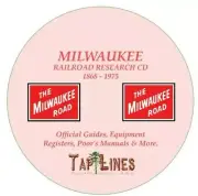 MILWAUKEE ROAD RAILROAD OFFICIAL GUIDES, EQUIPMENT REGISTERS & POORS ON CD