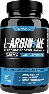 DACHA Premium L Arginine Pills - 1920 MG AAKG Nitric Oxide Precursor, L-Citrulline HCL, Essential Amino Acids for Energy, Muscle Growth, Heart Health, Vascularity & Stamina
