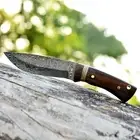 Handmade Damascus Steel Blade Skinner Knife, EDC Knife, Best Birthday & Annivers