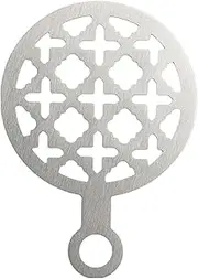 Coffee Stencils Latte Art, Reusable Decorative Templates for Baristas and Home Use Coffee Decorating Stencils with Variety of Designs Latte Art Tools for Cappuccinos, Lattes, and Desserts