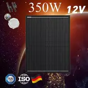 350W 12V Solar Panel Mono Caravan Home Off Gird Battery Charging Power 350 Watt