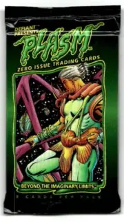 1993 Plasm Beyond The Imaginary Limits Zero Issue Trading Card Pack Art 4