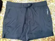 NWT Magellan Women’s Fish Fear Shorts Size XL Teal Blue 5.5” Inseam Drawstring