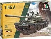 Italeri 1:72 Scale T-55 A Military Tank Plastic Model Kit