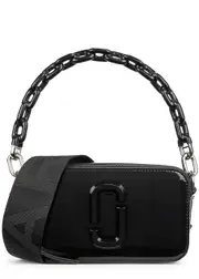 Marc Jacobs The Snapshot Patent Leather Cross-body bag - Black One Size