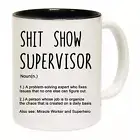 Shit Show Noun Funny Novelty Cup Mugs Coffee Mug GIFT BOXED BOXED