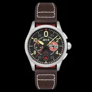 AVI-8 LOCK CHRONOGRAPH AIRFIX EDITION RAVEN BLACK SPITFIRE