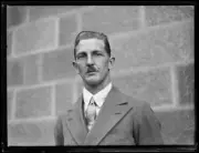 Dr Raymond Firth anthropologist at Sydney University, NSW, 1930 Old Photo