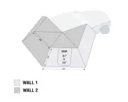 Overland Vehicle Systems 18229909 Awning Extension Panel