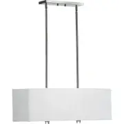 Quorum Copeland 4 Light Island Light, Satin Nickel - 860-4-65