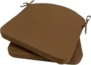QLoztyse Tatami Seat Cushion with Strap Non Slip Lounger Mat for Sofa Bedroom Garden, Coffee, as described