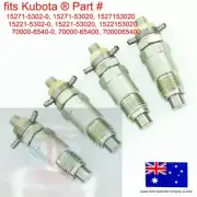 fits 4 x Kubota Diesel Fuel Injector 15271-53020 B1550HST-E, B1750E, B1750HST-D
